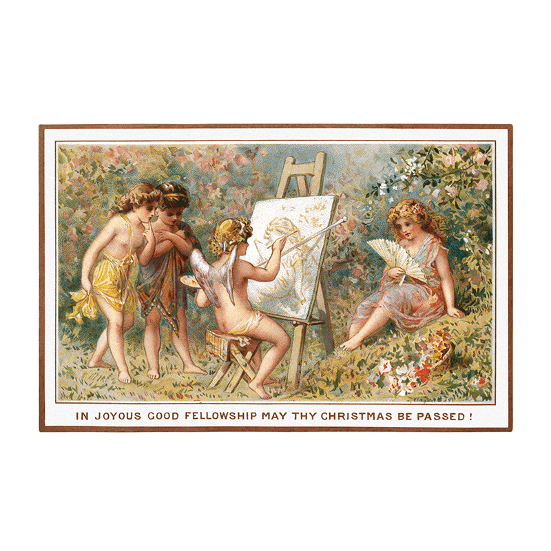 We Wish You a Crazy Christmas Postcard Book