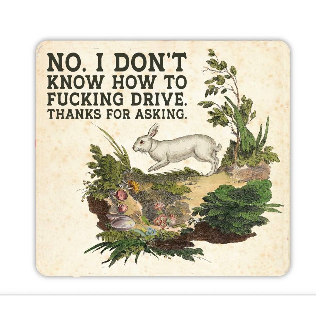 How to Drive 4” Vinyl Sticker