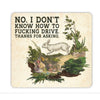 How to Drive 4” Vinyl Sticker