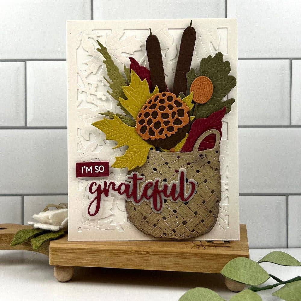 Rattan Basket Lovely Layers Die Set