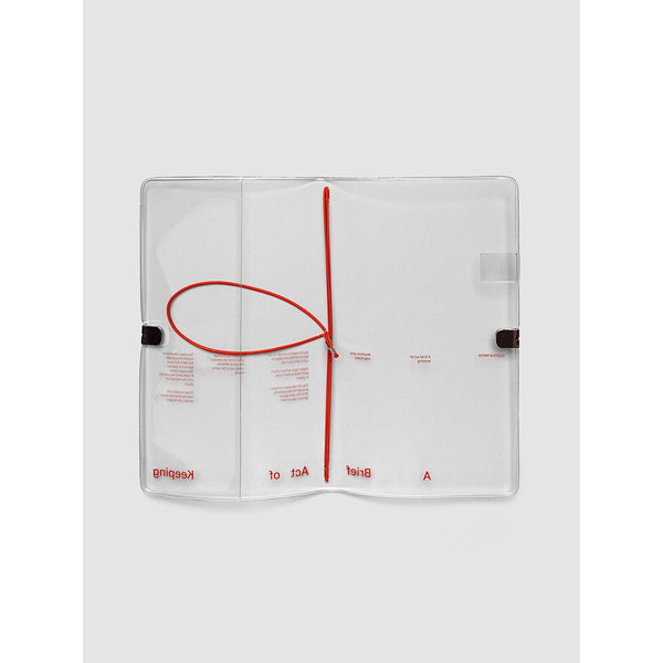 {coming soon!} Act of Keeping Clear Vinyl Travel Notebook Cover