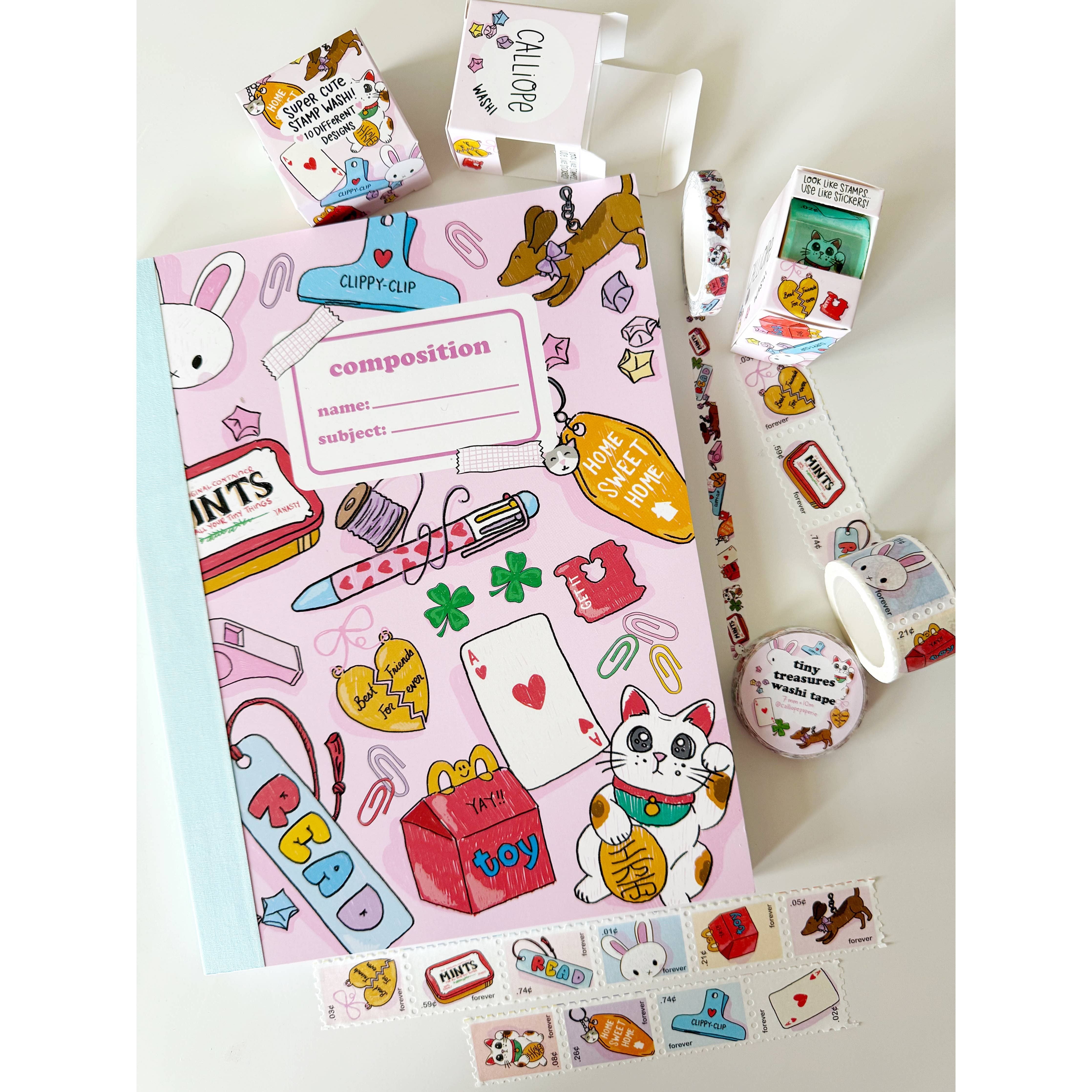 Tiny Treasures Compy Notebook