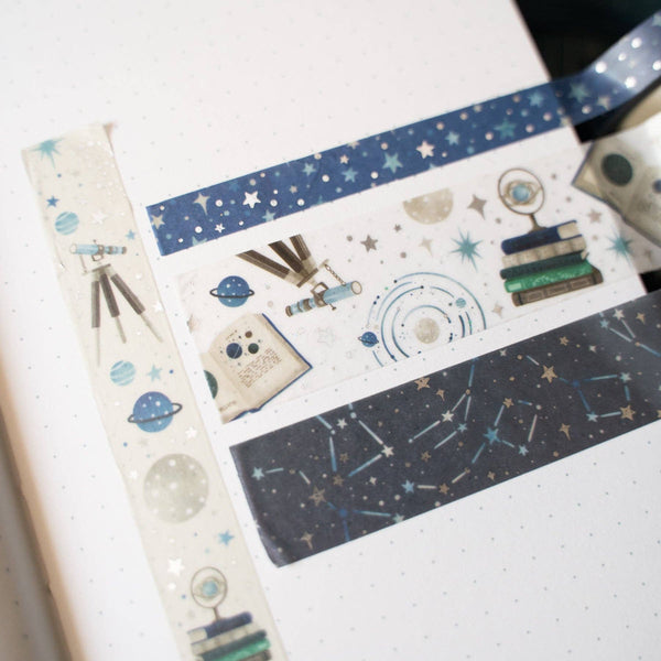 Meteor Shower Washi Tape Set