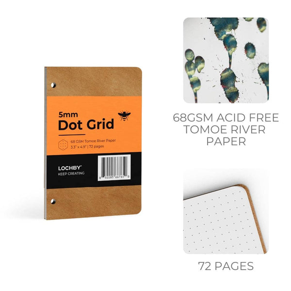 {coming soon!} Dot Grid A7 Tomoe River Field Binder Refill