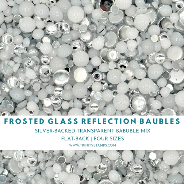 Frosted Glass Reflection Baubles