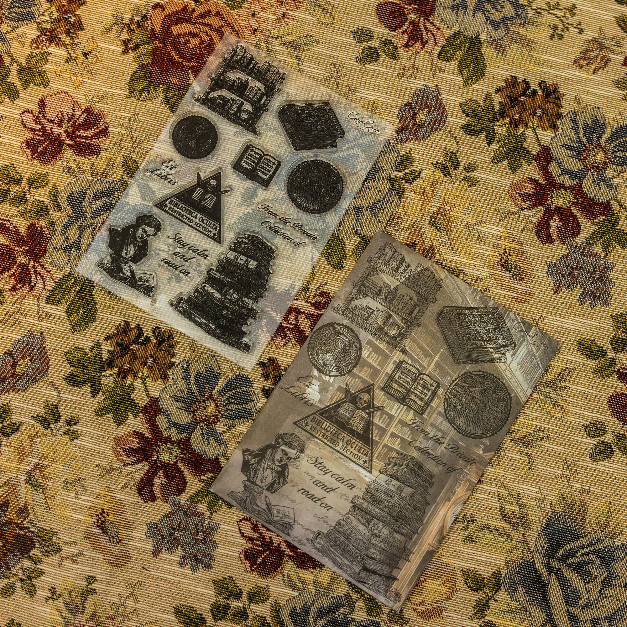 {coming soon!} Library Clear Stamps