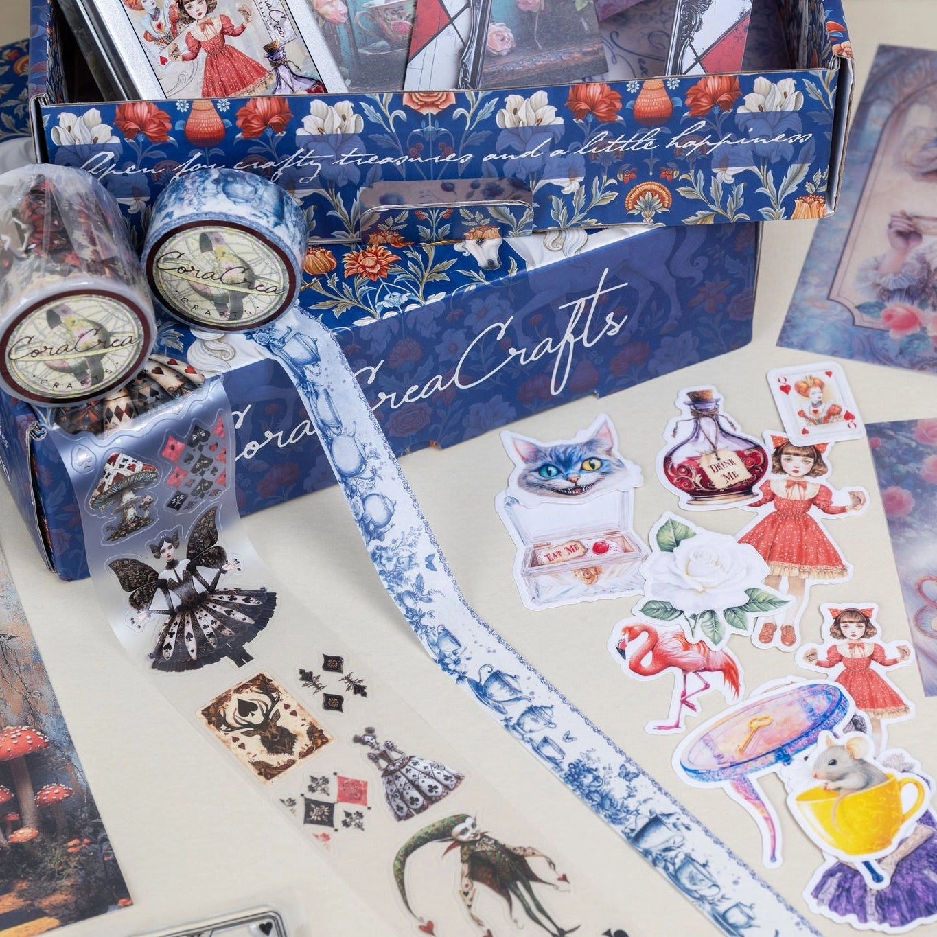 Alice Stationery & Craft Box