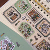 Stationery Store Washi Sticker Sheet