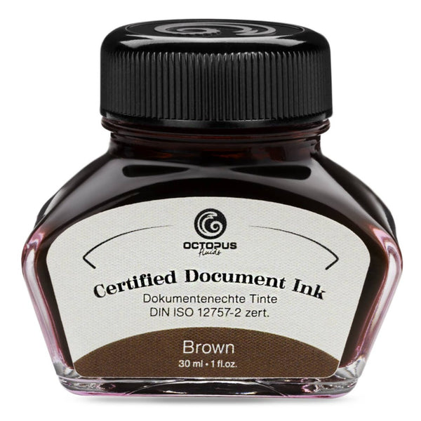 Brown Certified Document Fountain Pen Ink