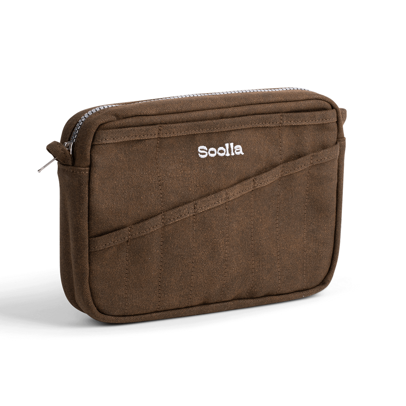 Coffee Bean 20-Pocket Stationery/Artist Pouch