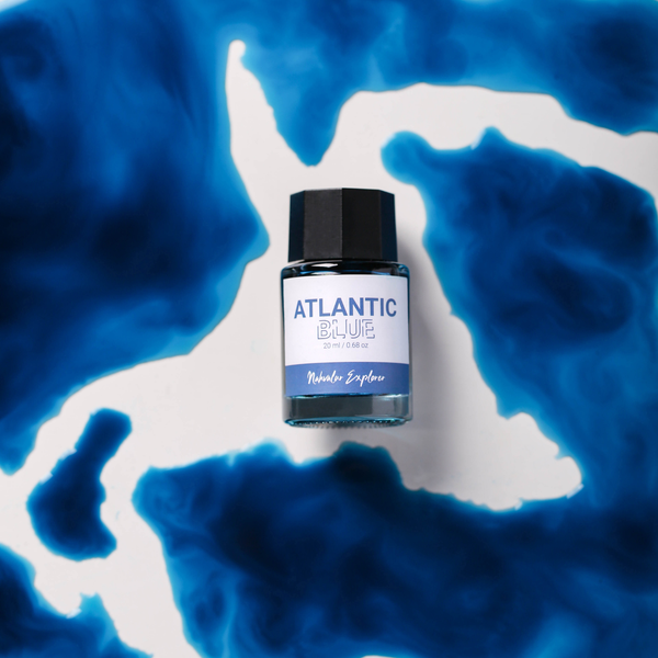 Atlantic Blue Nahvalur Explorer Fountain Pen Ink