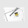 Large Clear Essentials Pouch with Snap Closure