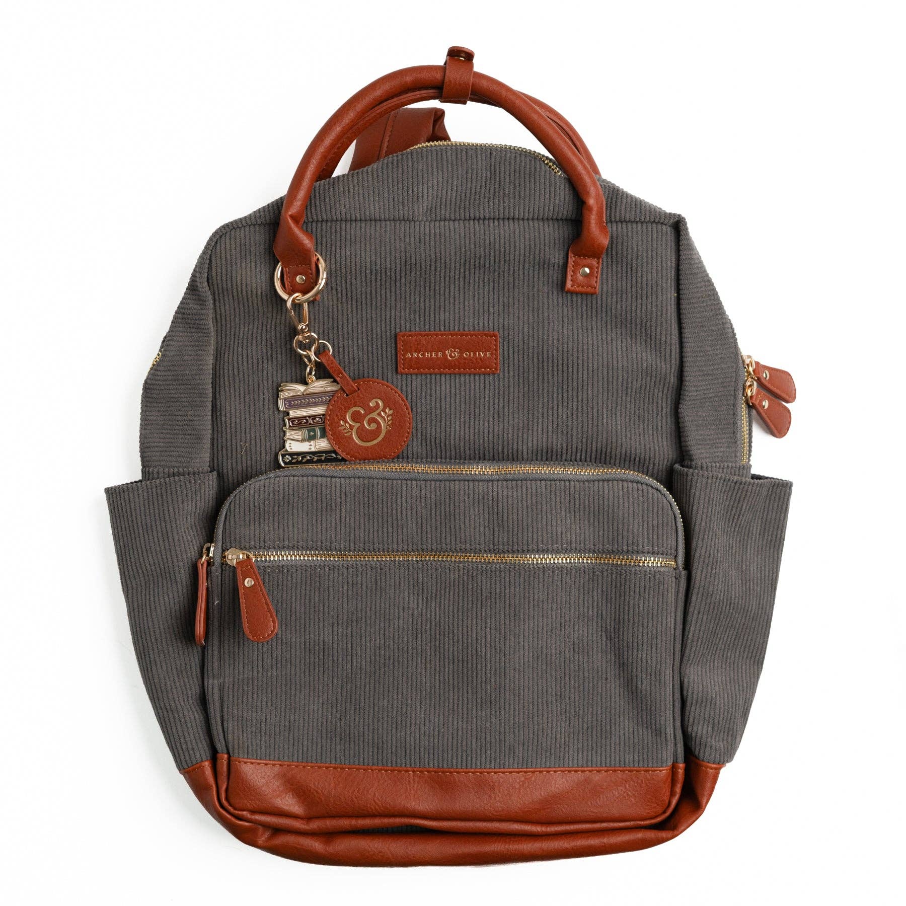 Gray Quiet Corners Backpack