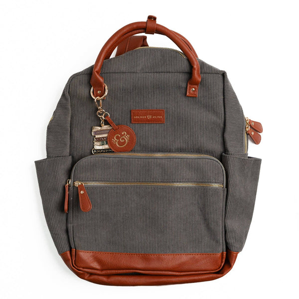 Gray Quiet Corners Backpack