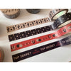 Top Secret, No Peekies Decorative Washi Tape