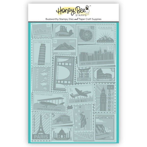 Air Mail 3D Embossing Folder