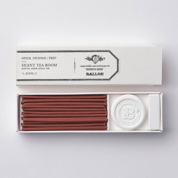 Silent Tea Room {Kyoto} Incense Sticks w/ Burner