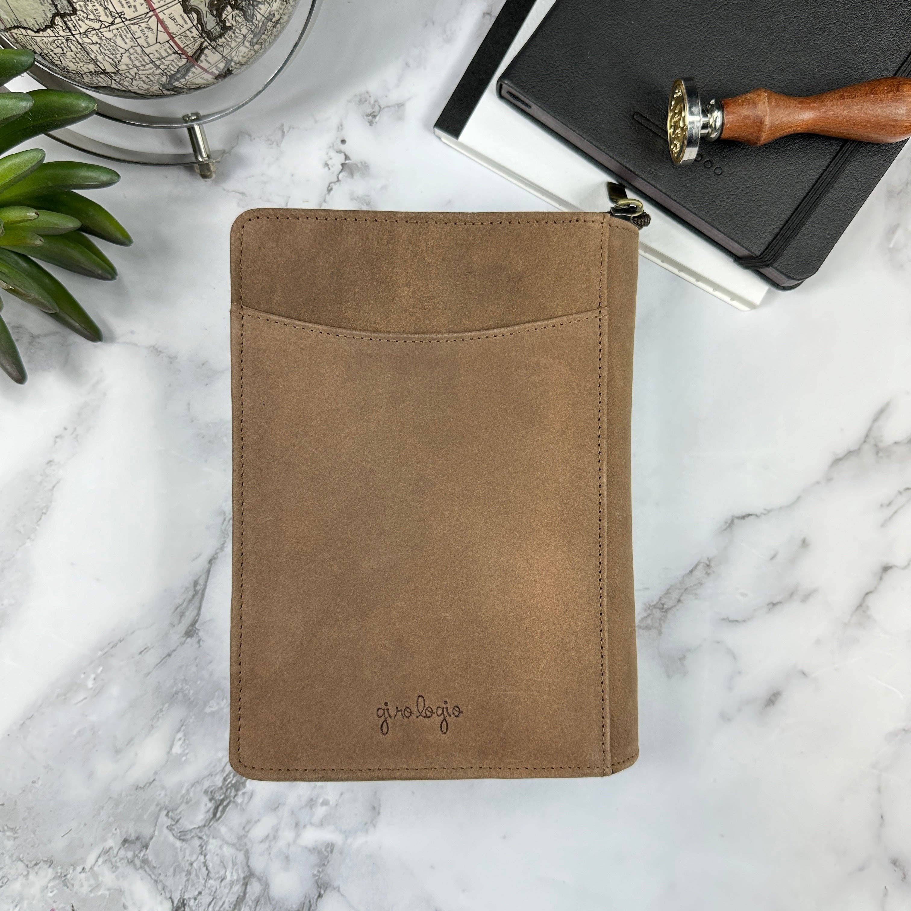 Bomber Brown Grab n' Go Padfolio & Pen Case