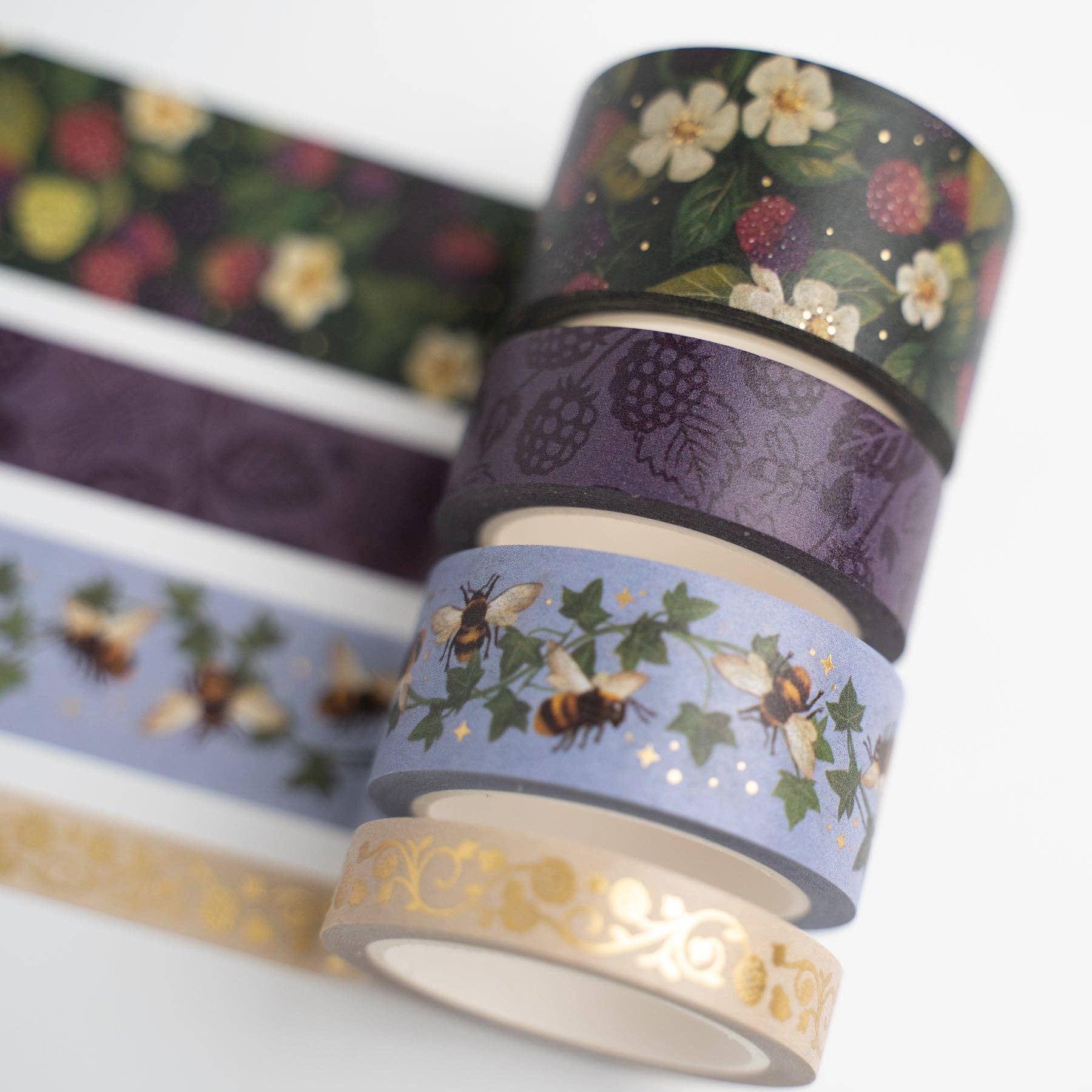 Berries & Vines Washi Tape Set
