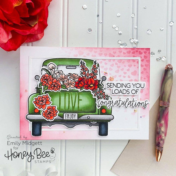 Pickup Lines 6x6 Clear Stamp Set