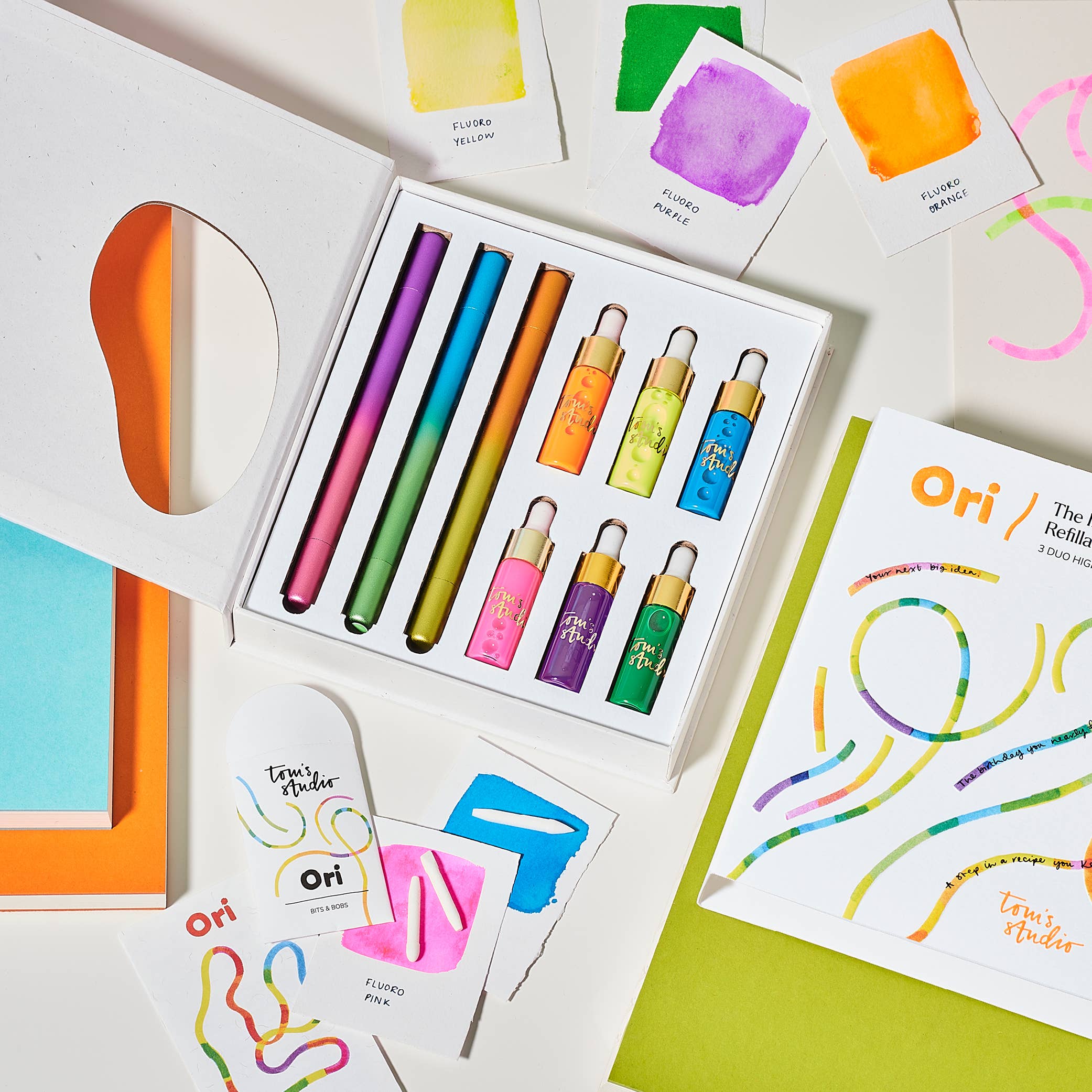 Ori Highlighter 3-Pen Set