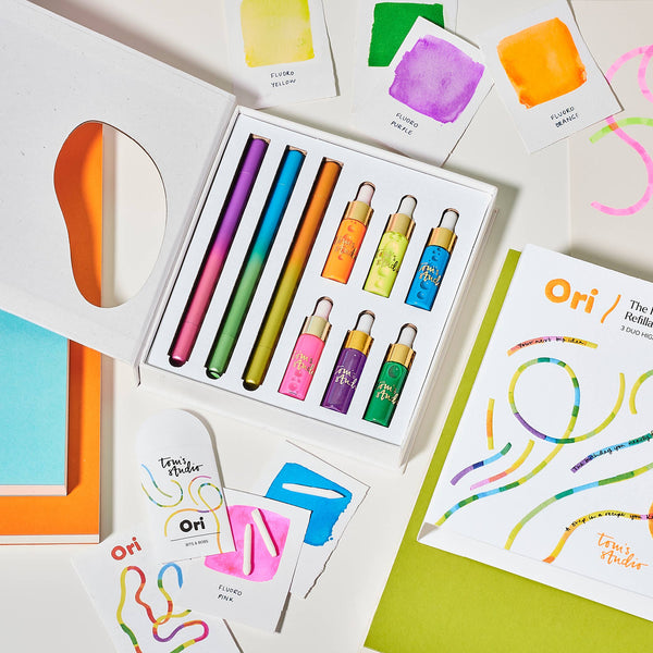 Ori Highlighter 3-Pen Set