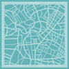 Road Map 6x6 Background Stencil {Retired}