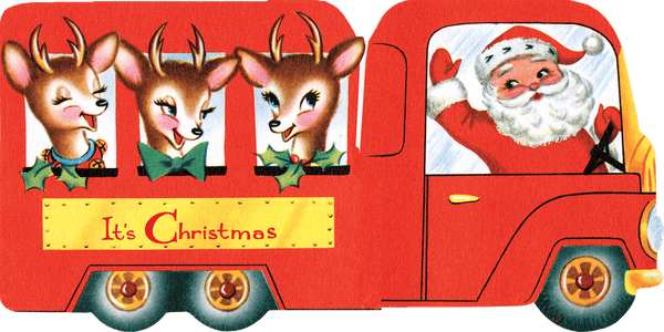 Christmas Cheer Die Cut Greeting Card Packet