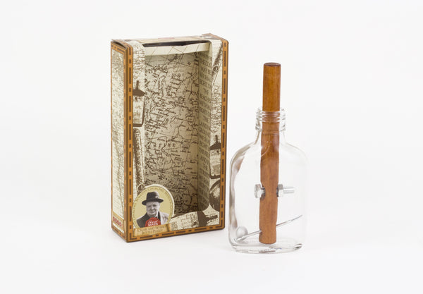 Churchill’s Cigar and Whisky Bottle Puzzle