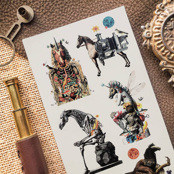 Fantastical Horses Sticker Sheet