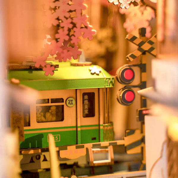 Kit de diorama de coin de livre Sakura Densya