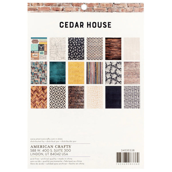 Cedar House 6x8 Paper Pad
