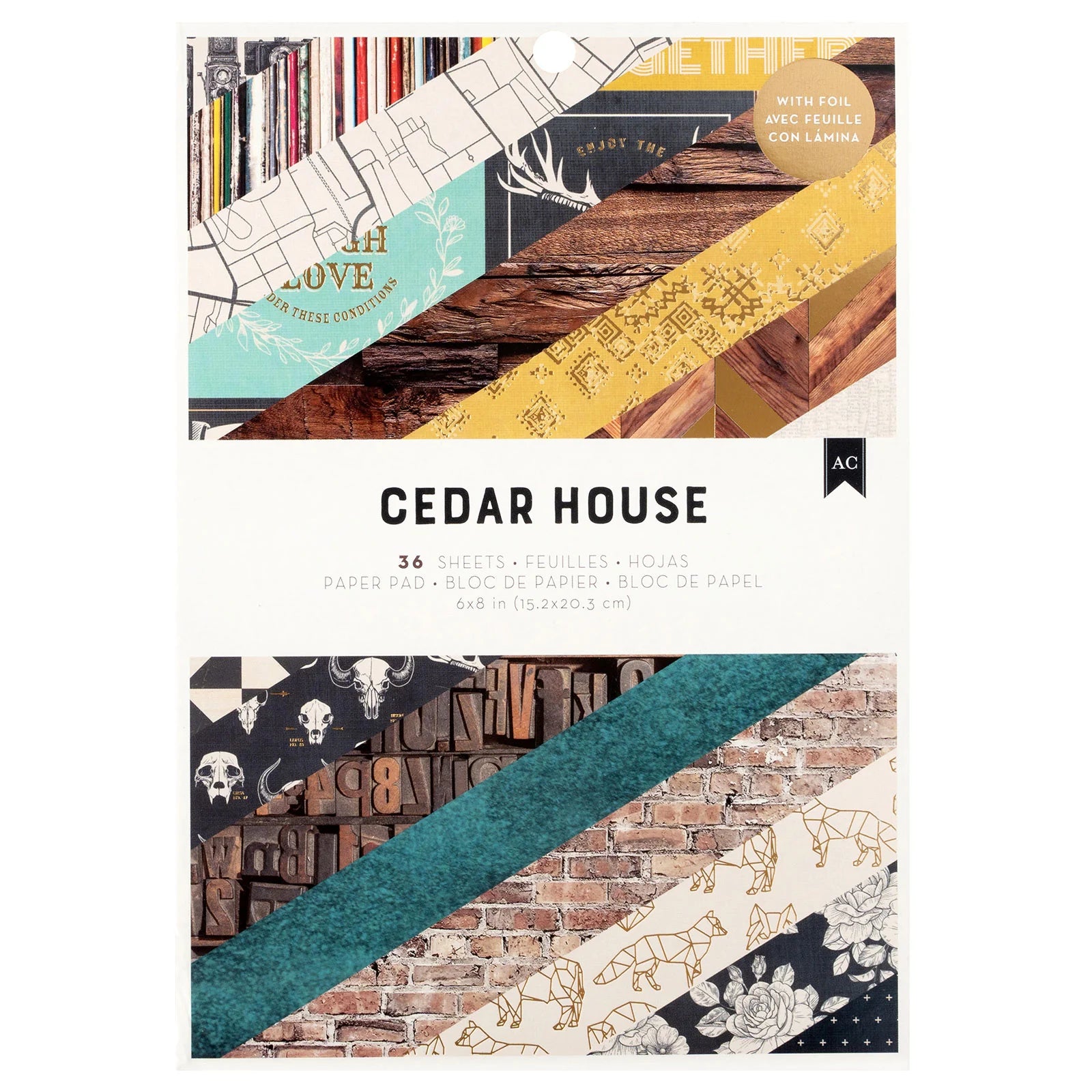 Cedar House 6x8 Paper Pad