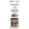 Cedar House Foil Washi Tape