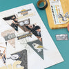 Cedar House Foil Washi Tape