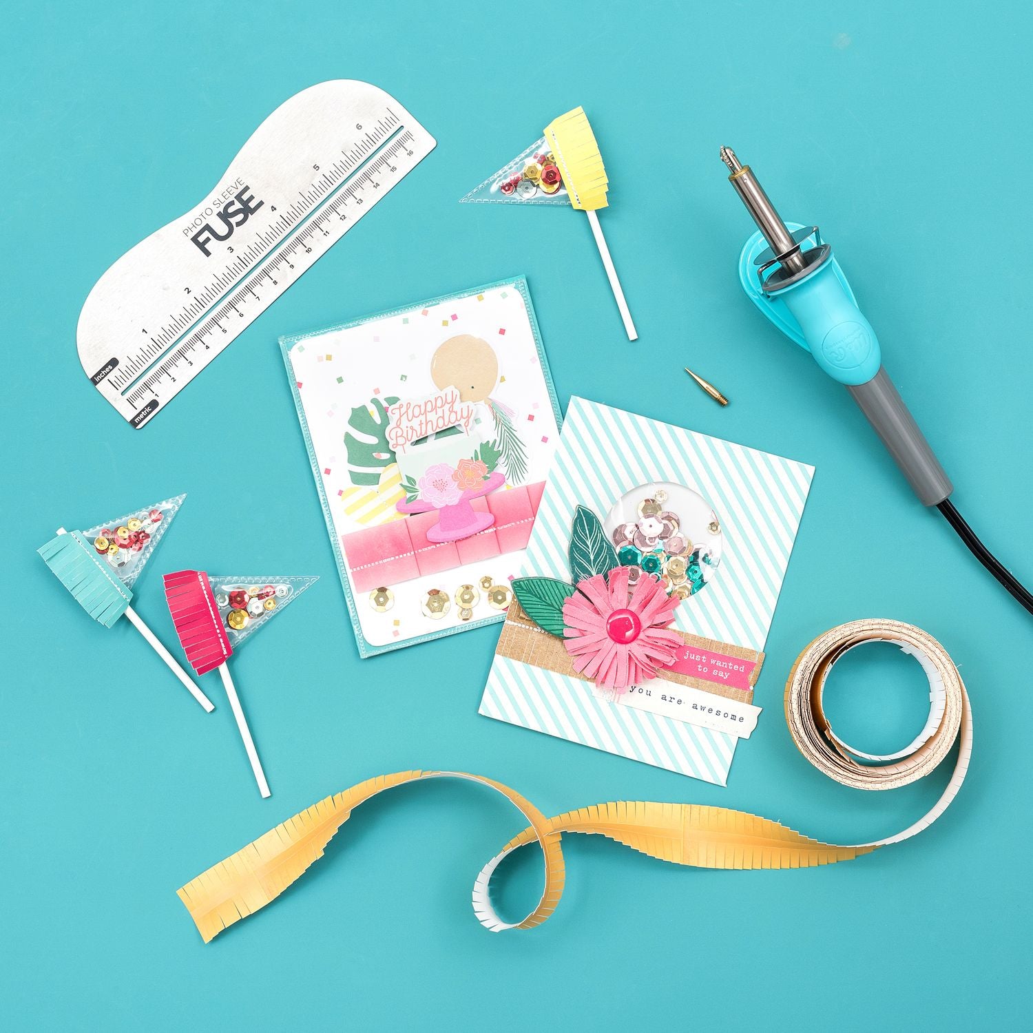 Fuse Photo Sleeve + Shaker Pocket Tool