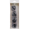 Birthday Mini Blueprints Cling Stamps | Tim Holtz