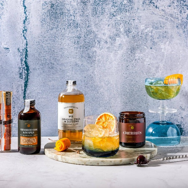 Double Oaked Old Fashioned BittersInfused Cocktail Cubes