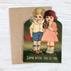 Damn Bitch, You Is Fine | Romance/Anniversary Card