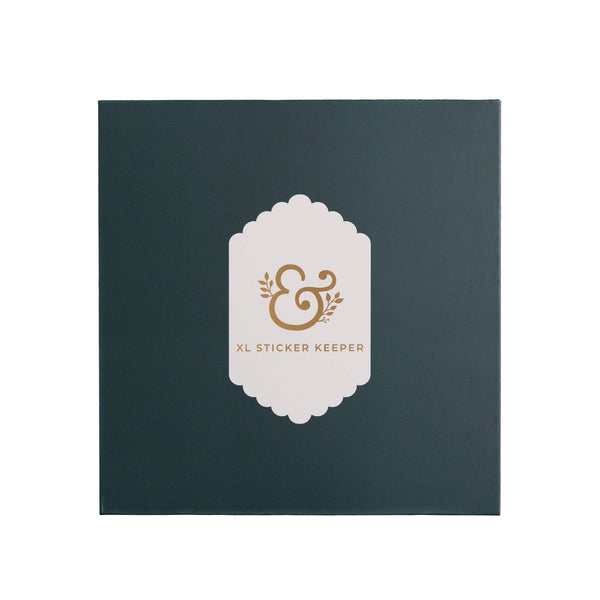 {back soon!} Blue XL Sticker Keeper Binder