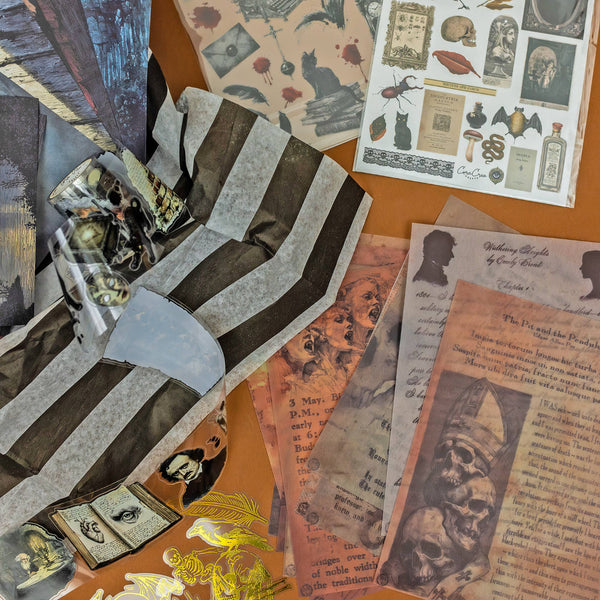 {coming soon!} Poe & Gothic Writers Craft + Stationery Box