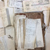 Antique French Script Document Page