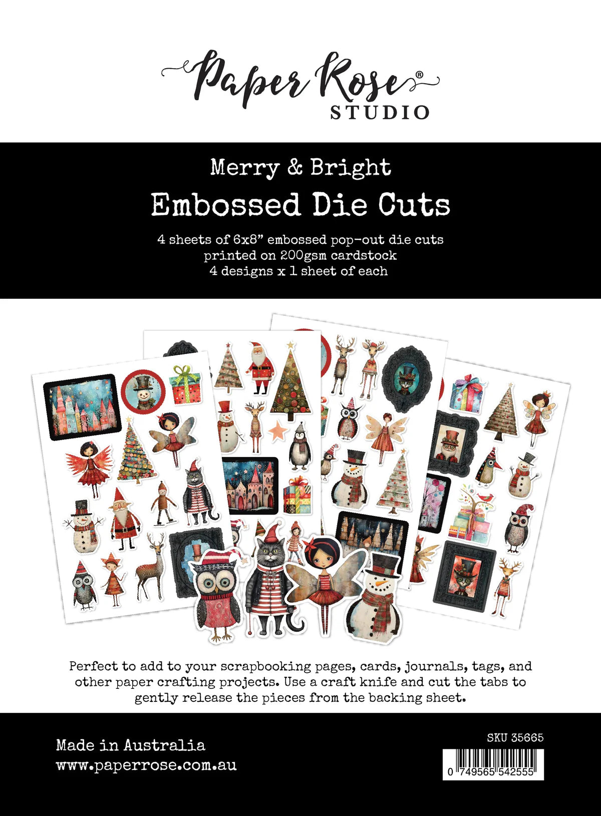 {coming soon!} Merry & Bright Embossed Die Cuts