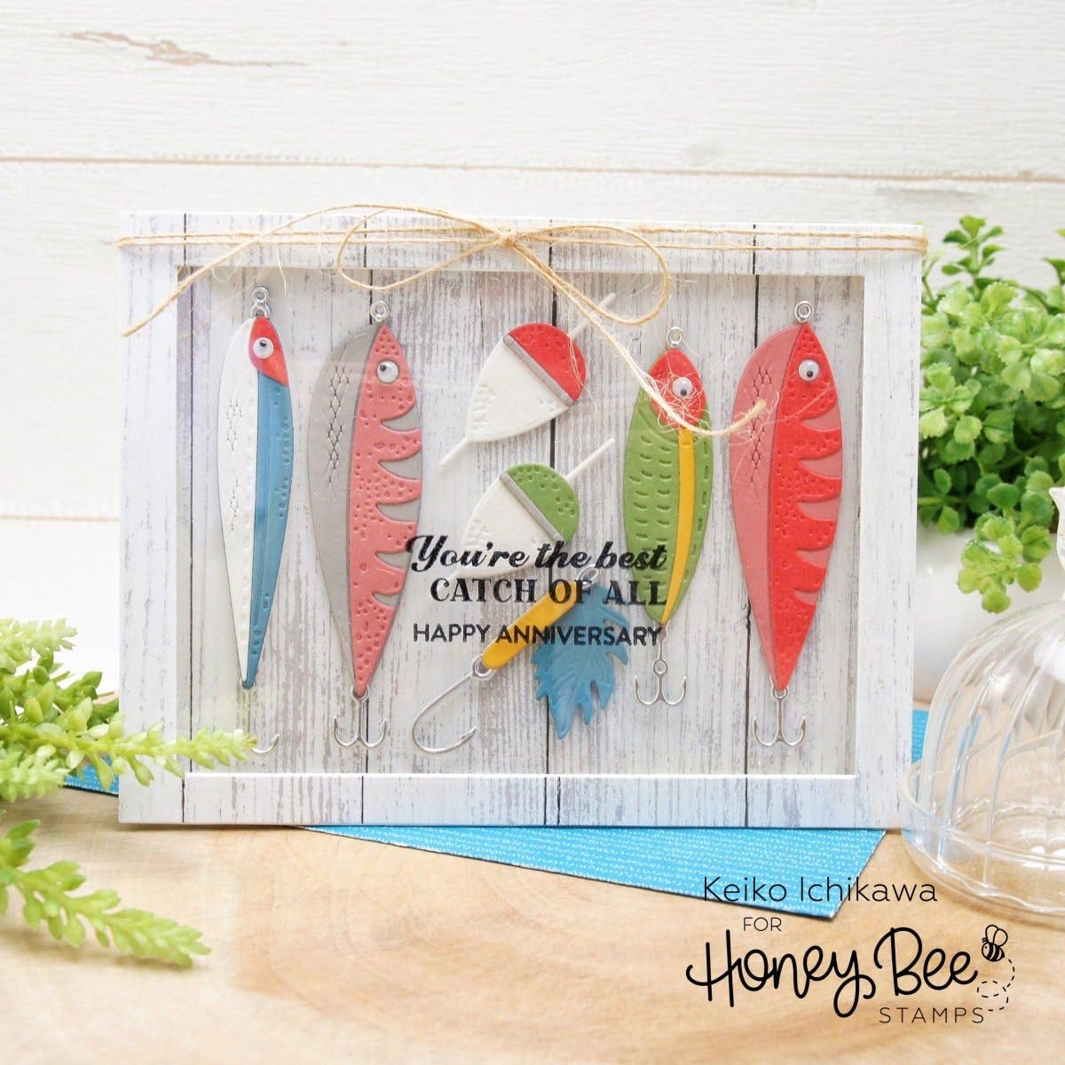 Fishing Lures Lovely Layers Die Set