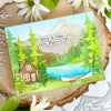 At The Lake 6x6 Layering Stencils