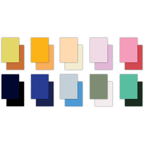 Enchanted Jungle Coordinating Solids A4 Paper Pad