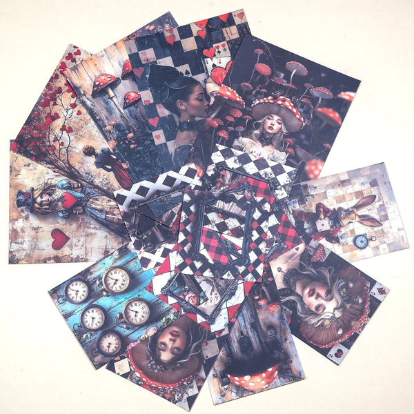 Alice's Shadowland Paper Set