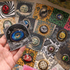 Handcrafted Vintage-Inspired Cabochon Pins/Pendants