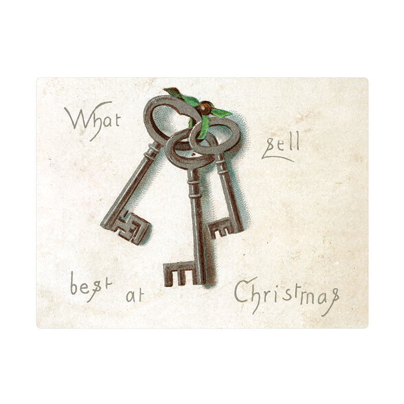 We Wish You a Crazy Christmas Postcard Book