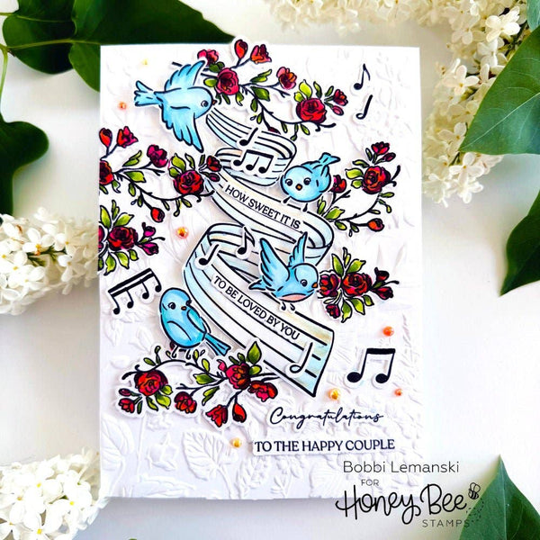 Sweet Songs 6x8 Stamp Set {Retired}